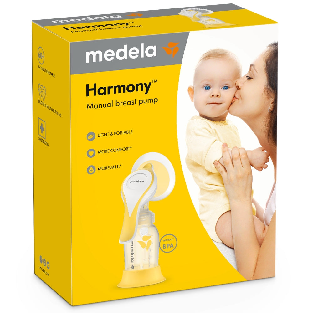Medela Harmony Flex Manual Breast Pump - Made in Switzerland