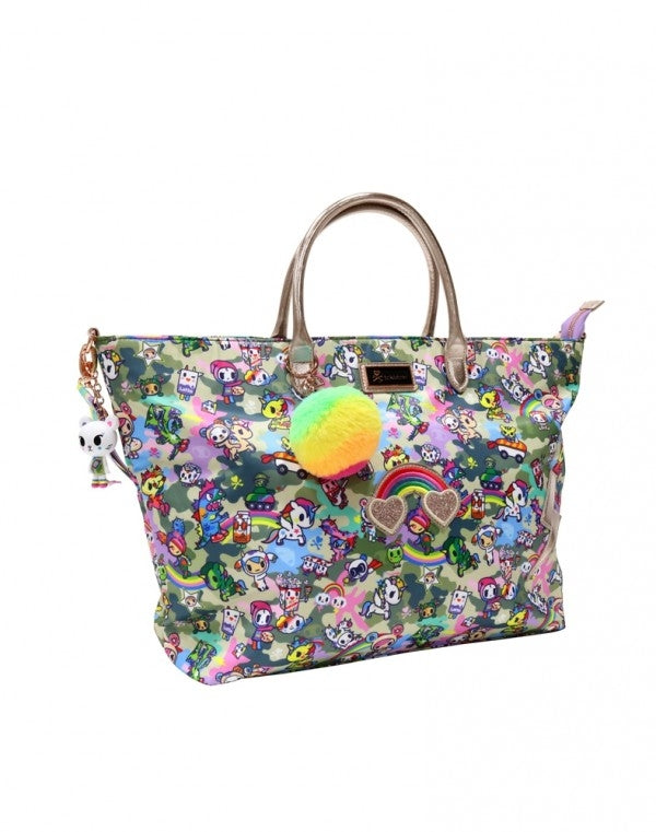 Tokidoki Camo Kawaii Carry All Tote