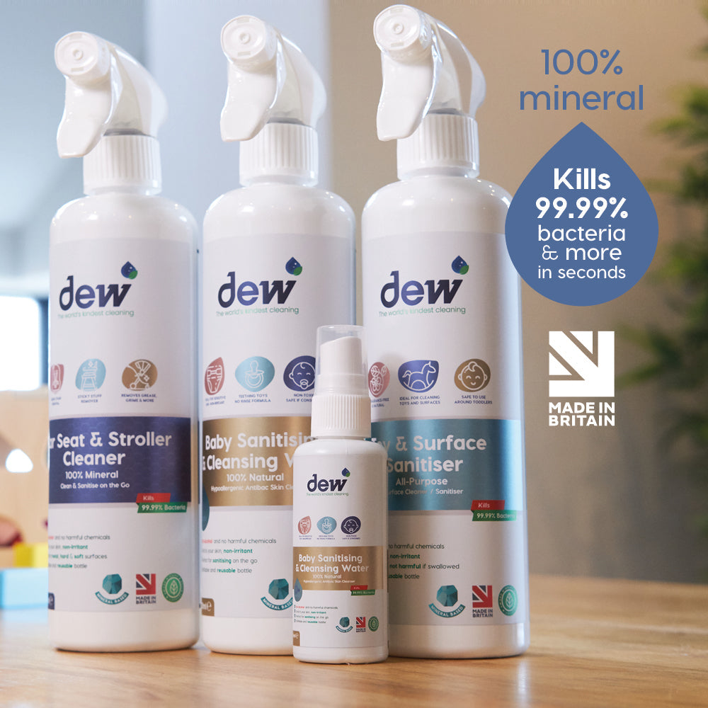 Dew Car Seat & Stroller Cleaner, 500ml (Exp 03/27)