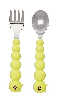 Melii Caterpillar Spoon & Fork Set