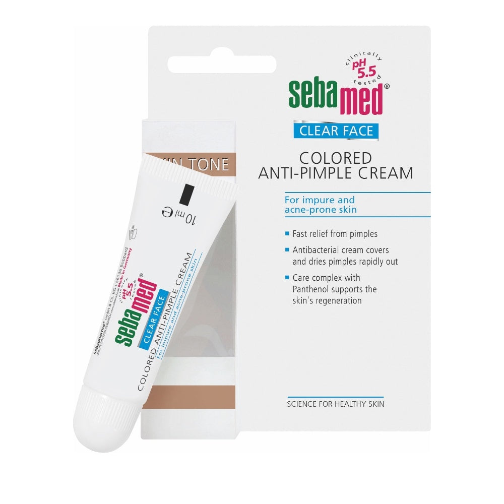 Sebamed Clear Face Anti-Pimple Coloured Cream - exp 09/27