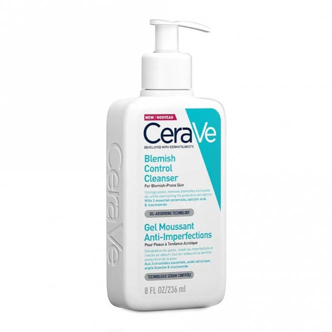 CeraVe Blemish Control Gel-to-Foam Cleanser (236ml) - Exp 05/26