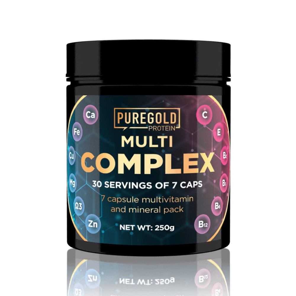 Pure Gold Protein Multi Complex Multivitamins & Mineral, 250g/30pk (Exp 08/26)