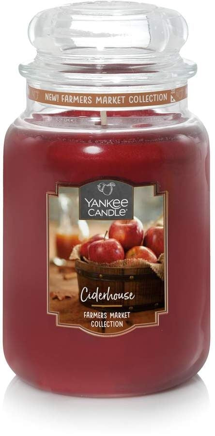 Yankee Candle Large Jar Candle (22oz) - Ciderhouse