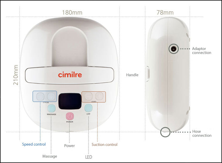 Cimilre S3 Double Electric Breast Pump