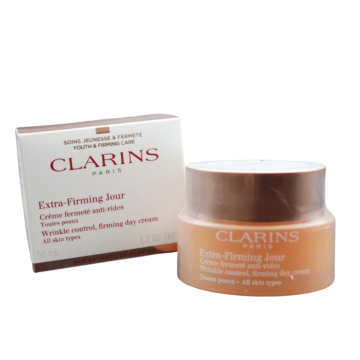 Clarins Extra-Firming Day Cream For All Skin Types, 50ml (Exp 06/28)