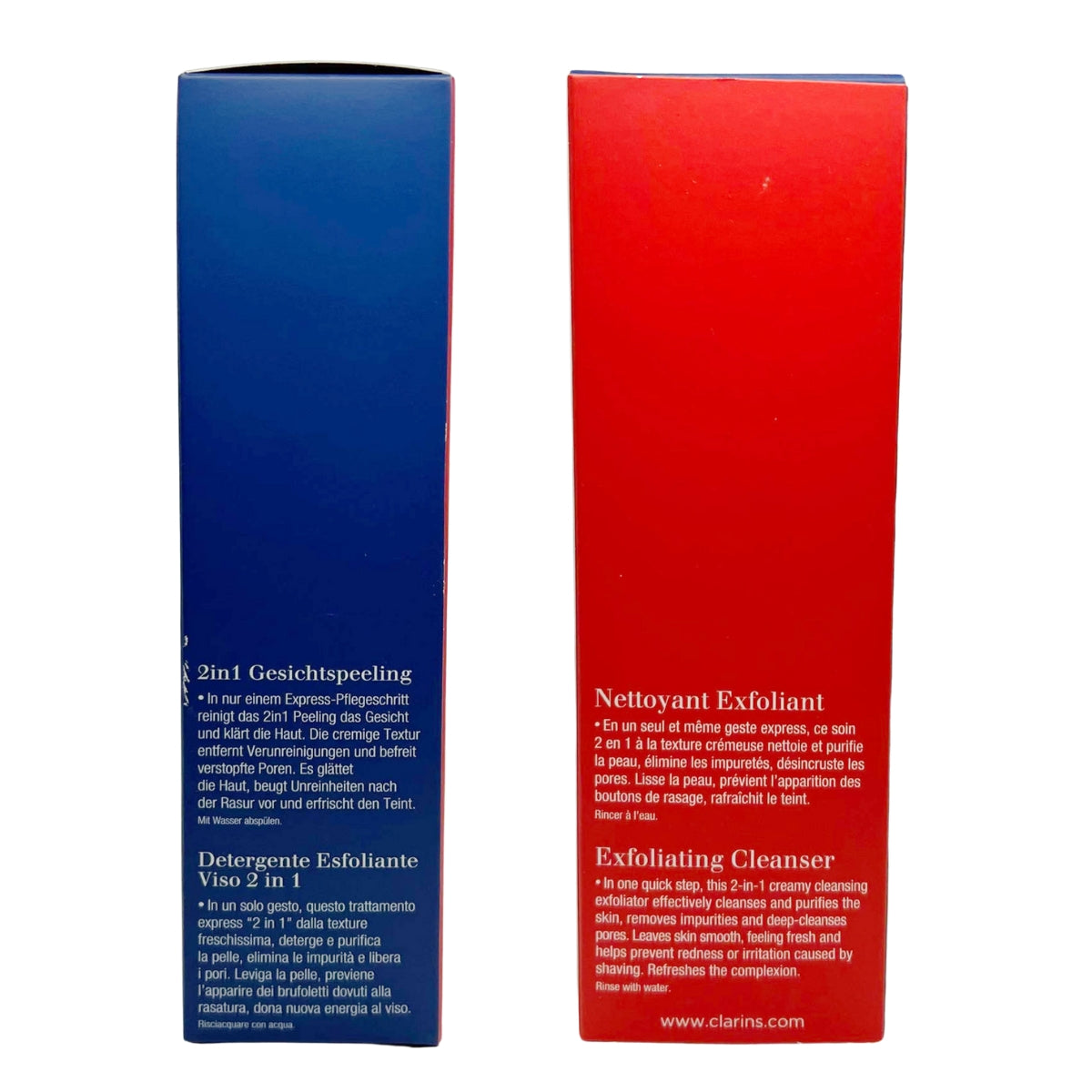 Clarins Mens Exfoliating Face Cleanser, 125ml - Exp 02/27