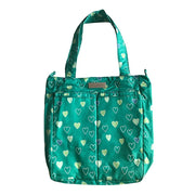Jujube Be Light Classic Diaper Bag - Emerald Hearts