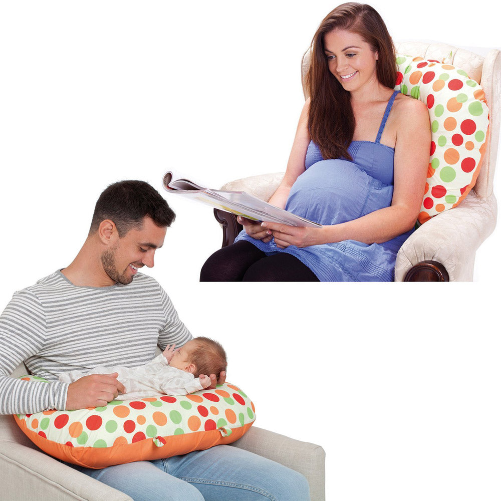 Clevamama ClevaCushion 10 in 1 Nursing Pillow - Multicolour