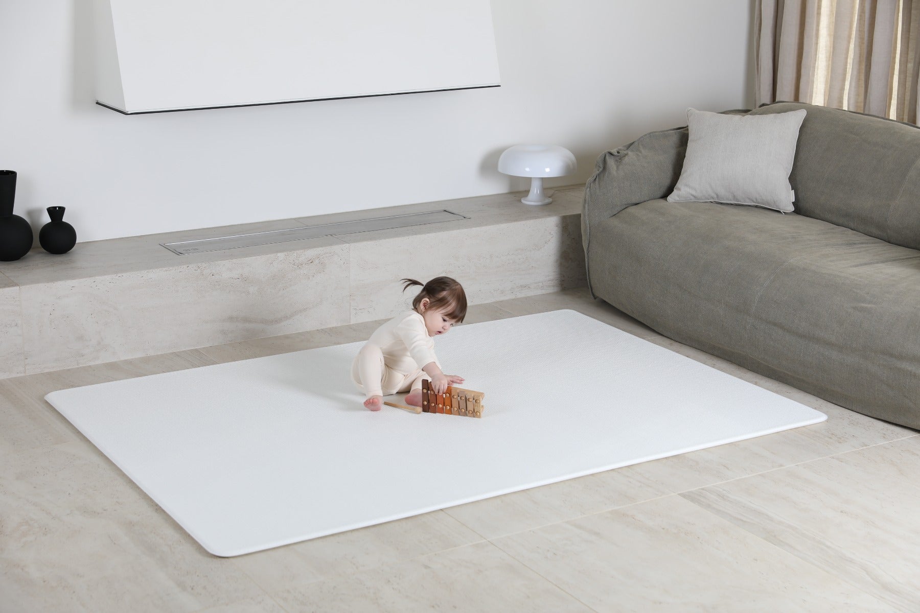 Dwinguler Pro Playmat - Cloud Marble & Fabric (L13)