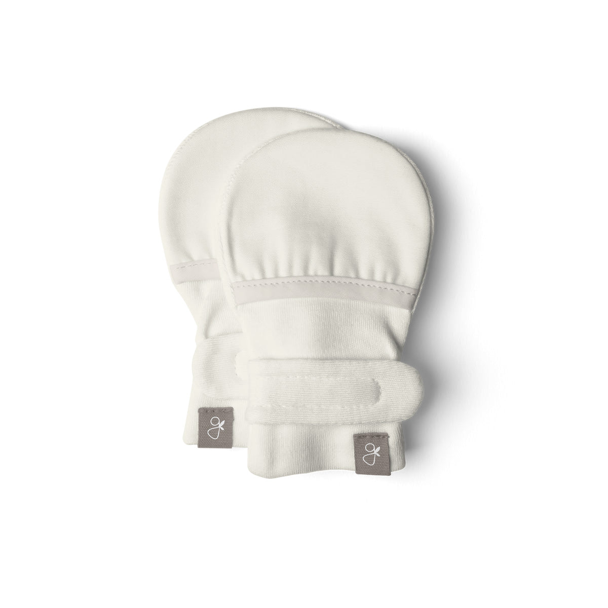 Goumi Bamboo & Organic Cotton Baby Mittens - Cloud
