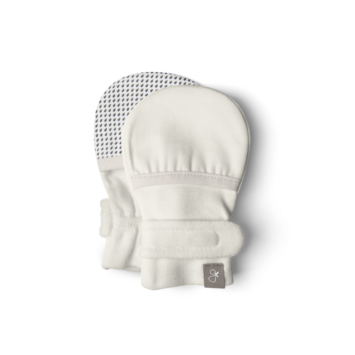Goumi Bamboo & Organic Cotton Baby Mittens - Cloud