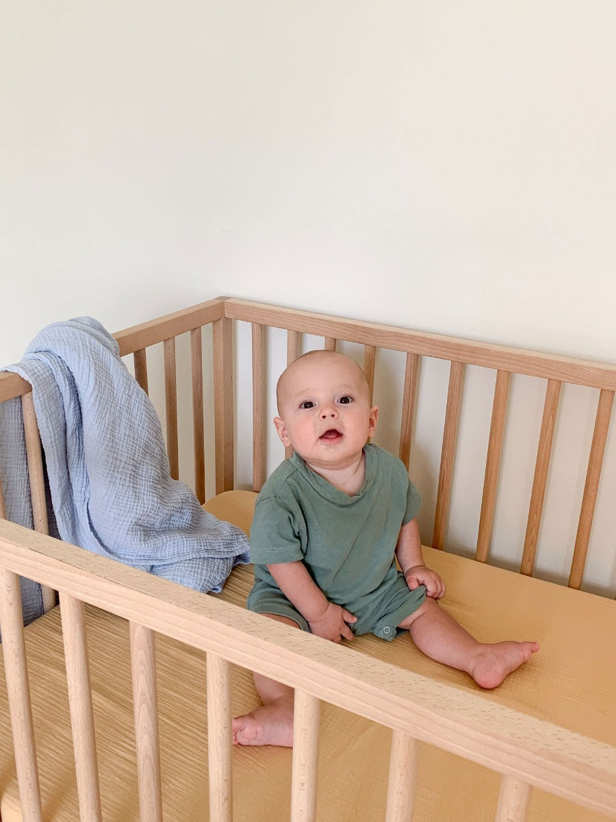 Soft Spot Fitted Sheets, Size M (7 Colours) - Pupsik Singapore