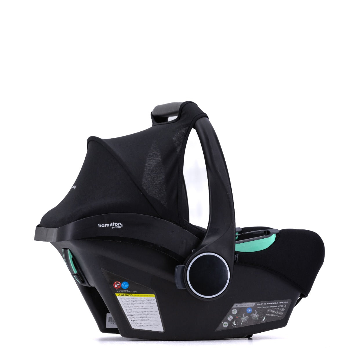 Hamilton Zeno Plus Infant Car Seat - Black
