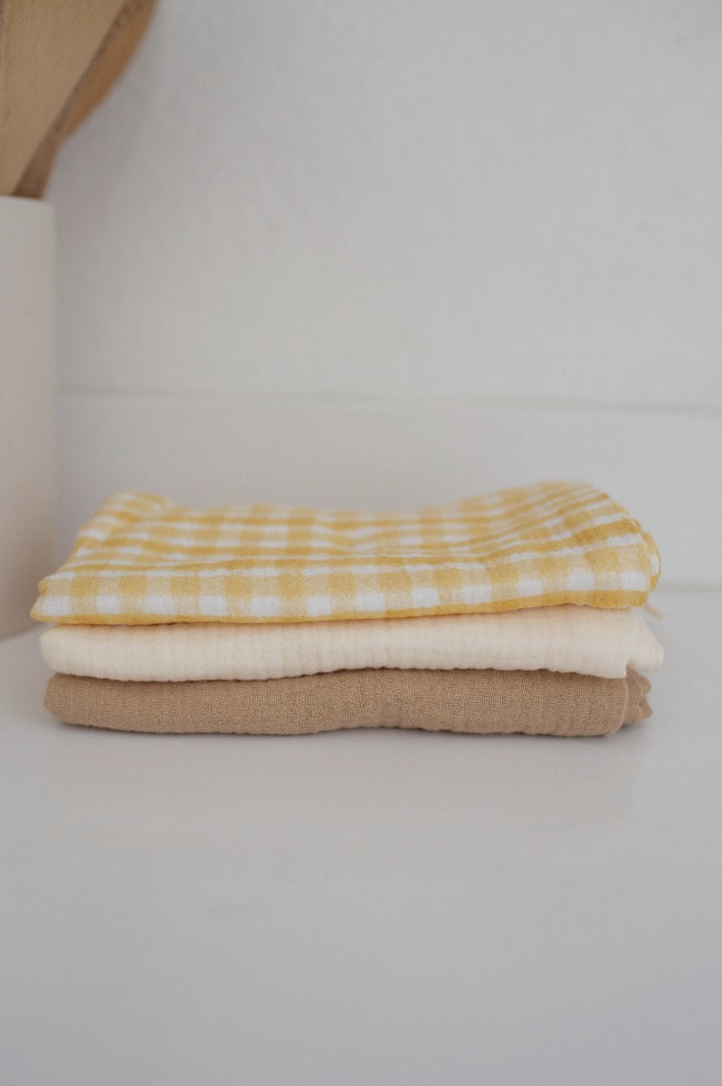 Soft Spot Soft Tea Towels, 3pk (2 Designs)