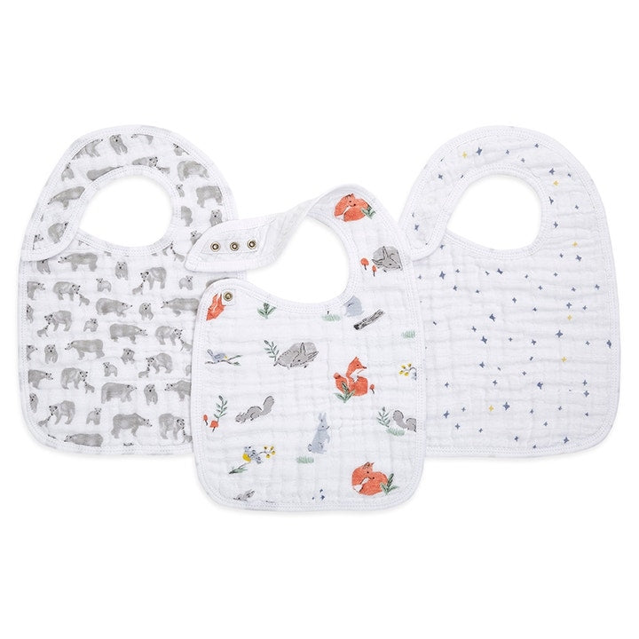 Aden Anais Boutique Snap Bib (3pk) (9 Designs)