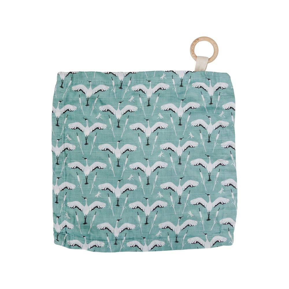 Bebe Au Lait Oh So Soft Muslin Teether Blanket (4 Designs) - Pupsik Singapore