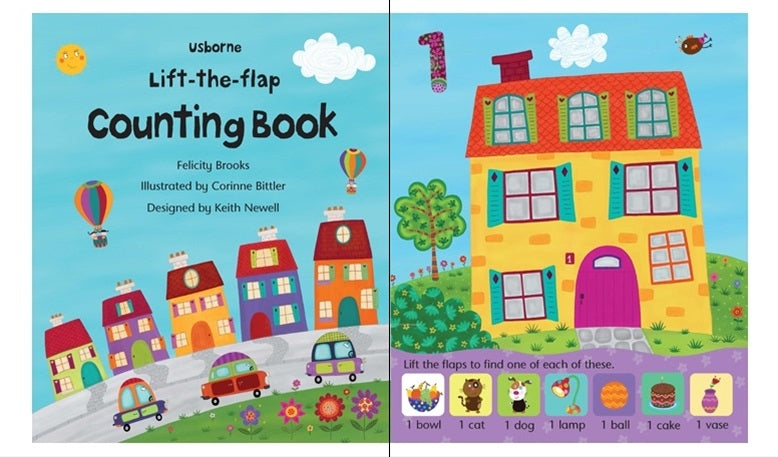 Usborne Lift-the-Flap Board Book Series - Age: 2+ (Multiple Titles)