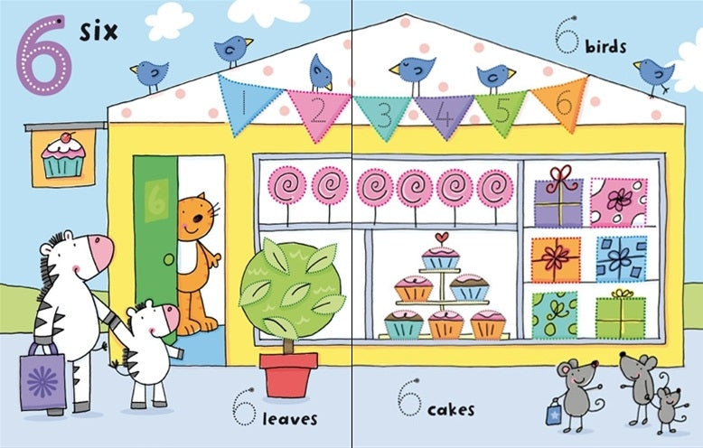 Usborne Wipe-Clean Book Series (16 Titles) - Pupsik Singapore