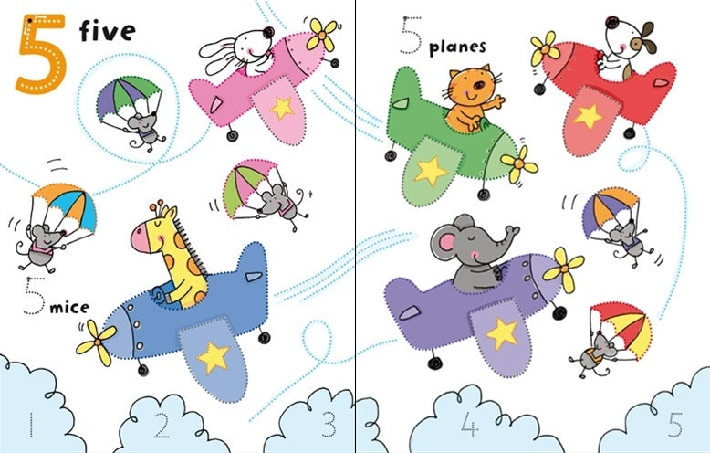 Usborne Wipe-Clean Book Series (16 Titles) - Pupsik Singapore