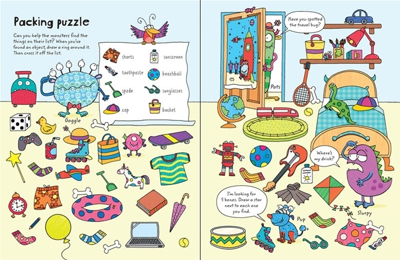 Usborne Wipe-Clean Book Series (16 Titles) - Pupsik Singapore