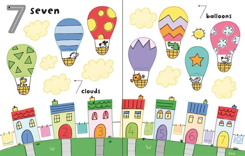 Usborne Wipe-Clean Book Series (16 Titles) - Pupsik Singapore