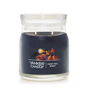 Yankee Candle Signature Medium Jar Candle, 2-wicks (13oz) - Crisp Fall Night