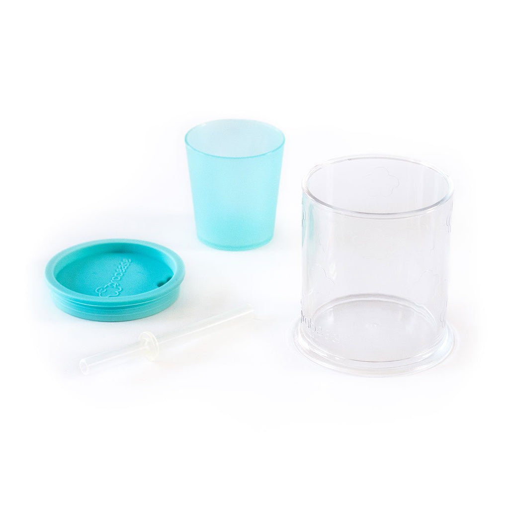 Grabease Spoutless Sippy & Straw Convertible Cup Set (3 Colours) - Pupsik Singapore