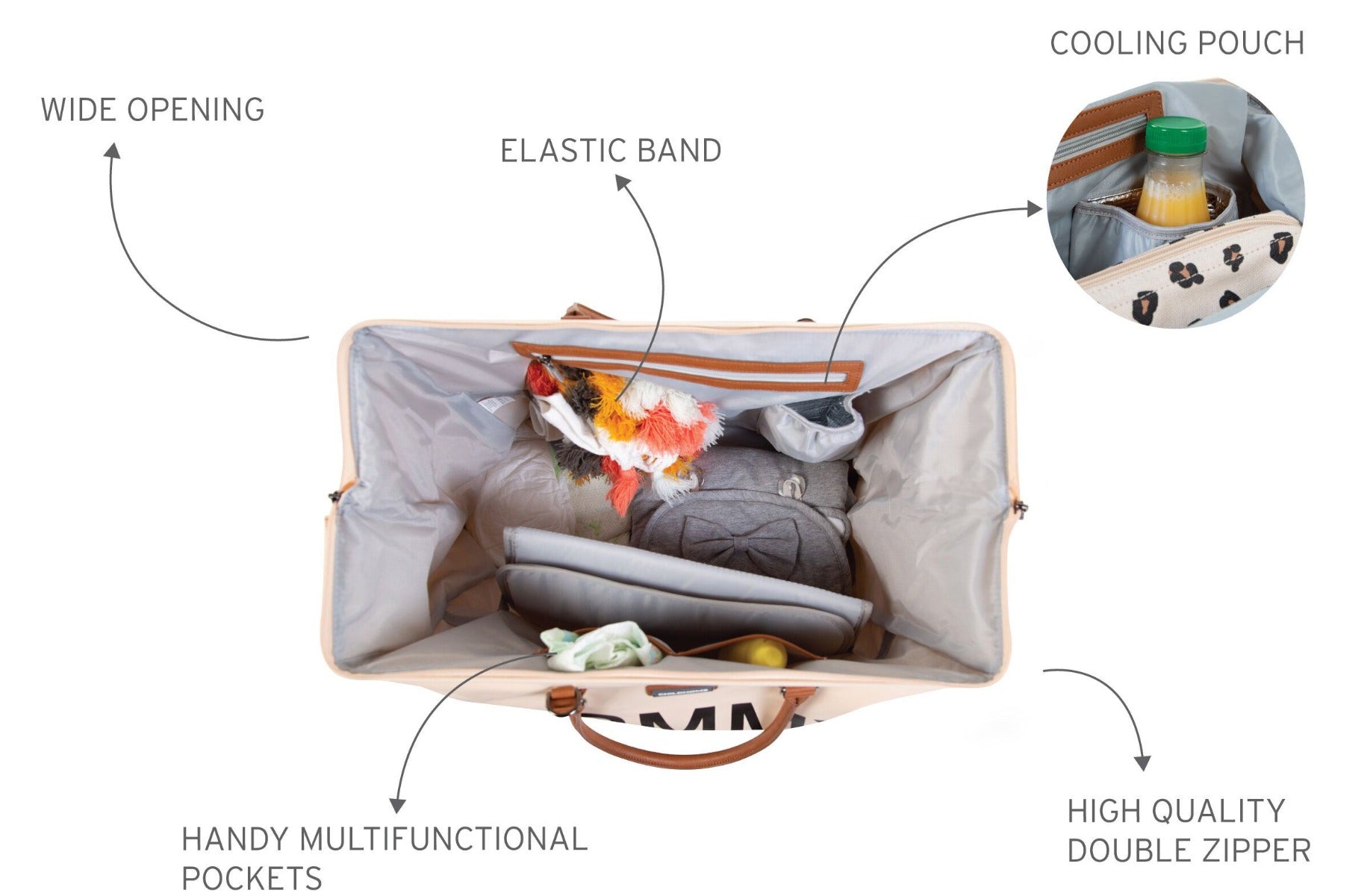 Childhome Mommy Bag Nursery Bag (3 Colours)