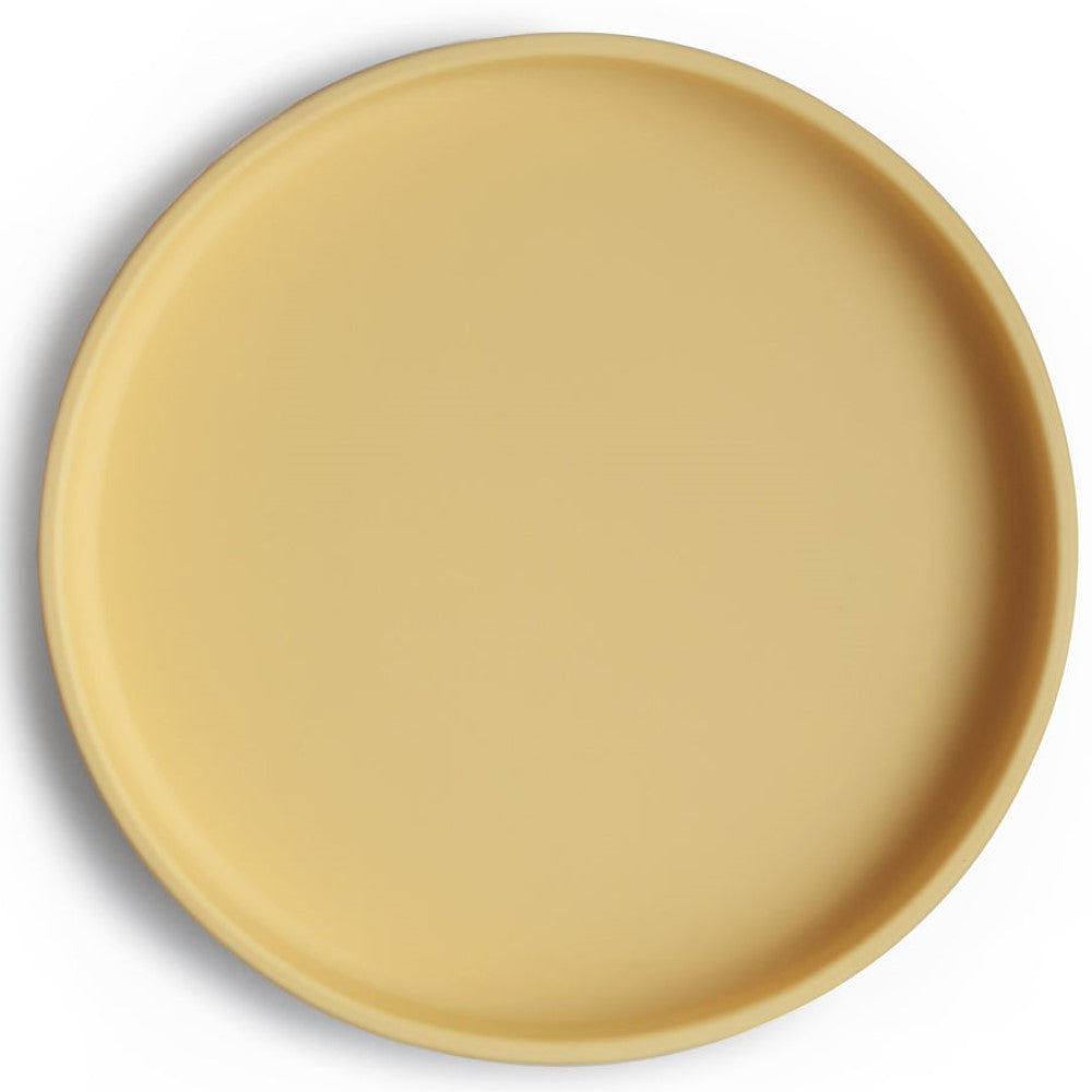 Mushie Classic Silicone Suction Plate (9 Colors) - Pupsik Singapore