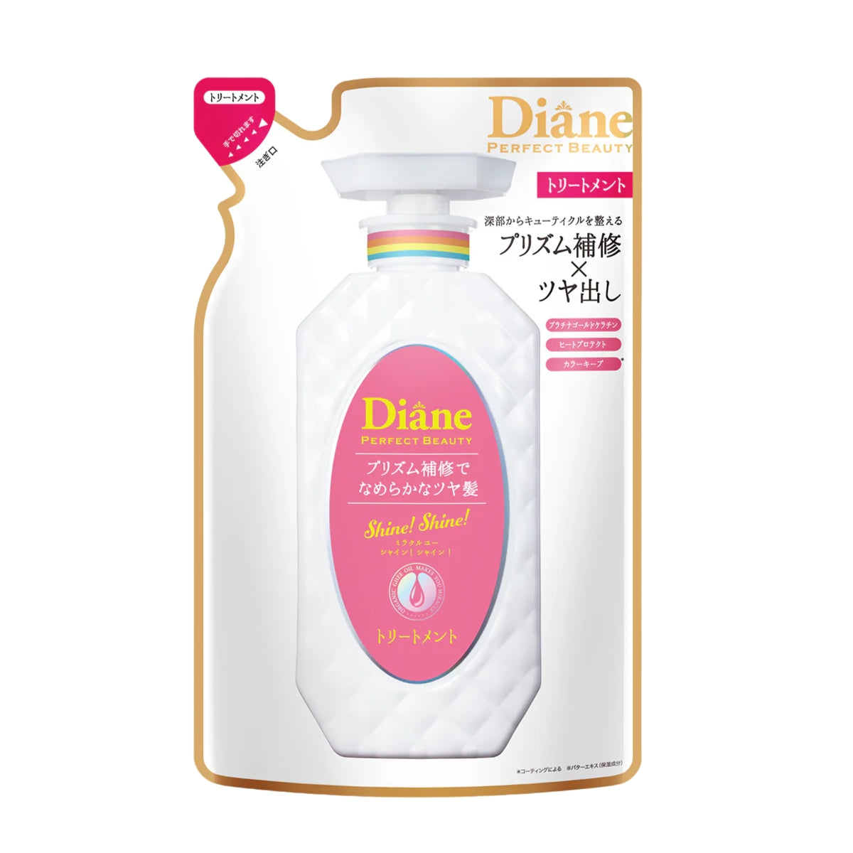 Moist Diane Miracle You Shine! Shine! Treatment (Refill 330ml)