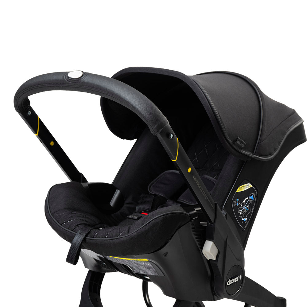 Doona Handlebar Cover - Black Leather