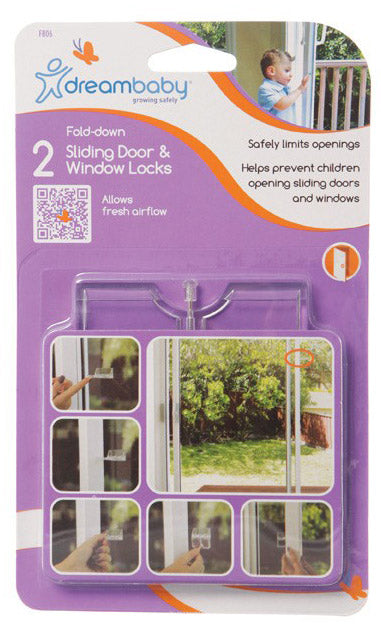 Dreambaby Sliding Door and Window Locks (2-pack)