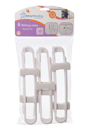 Dreambaby Sliding Locks (6-pack)