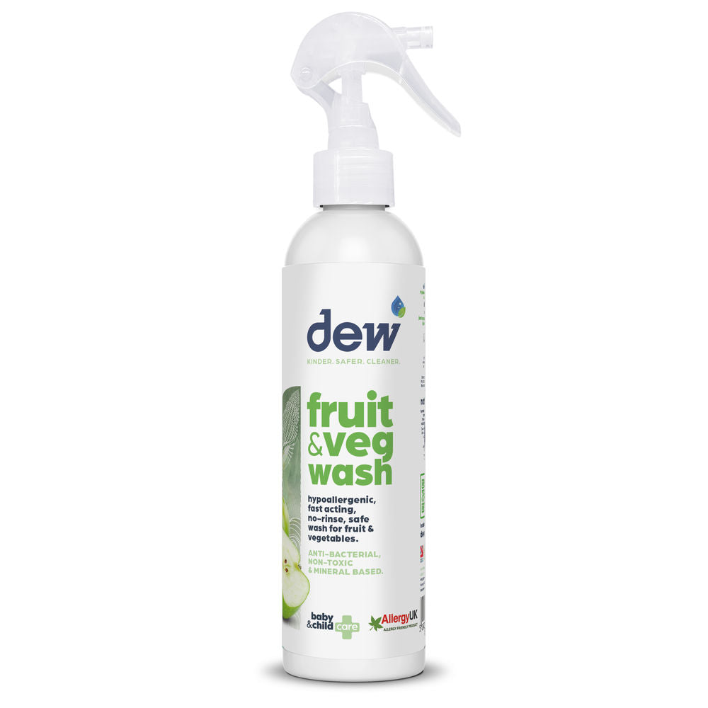 Dew Fruit & Veg Wash, 250ml (Exp 01/26)