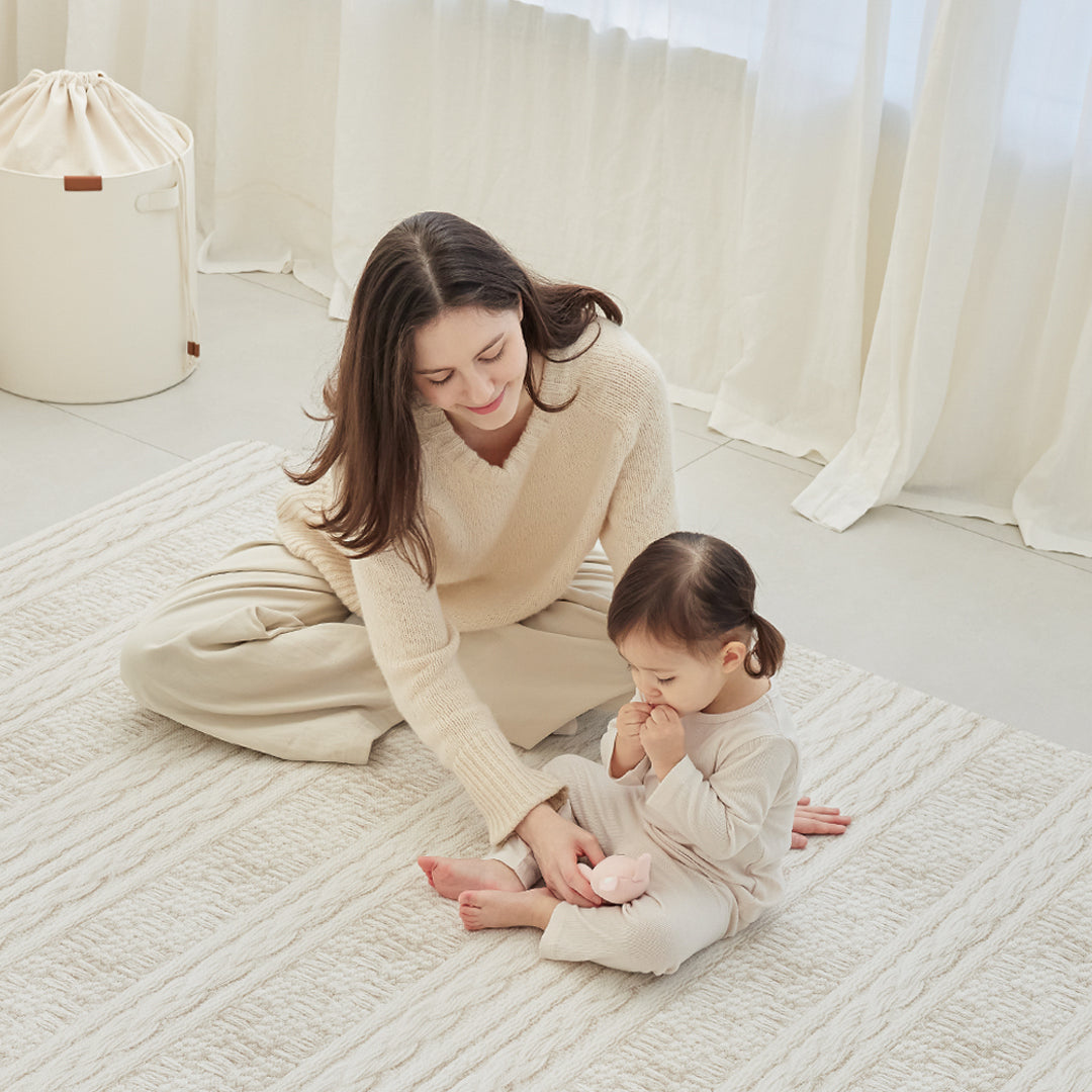 Dwinguler Pro Playmat - Woolen Craft & Natural Slate Grey (L13)