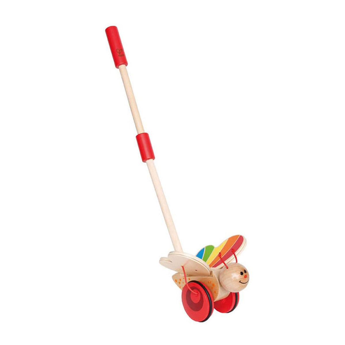 Hape Butterfly Push Pull Wooden Toy