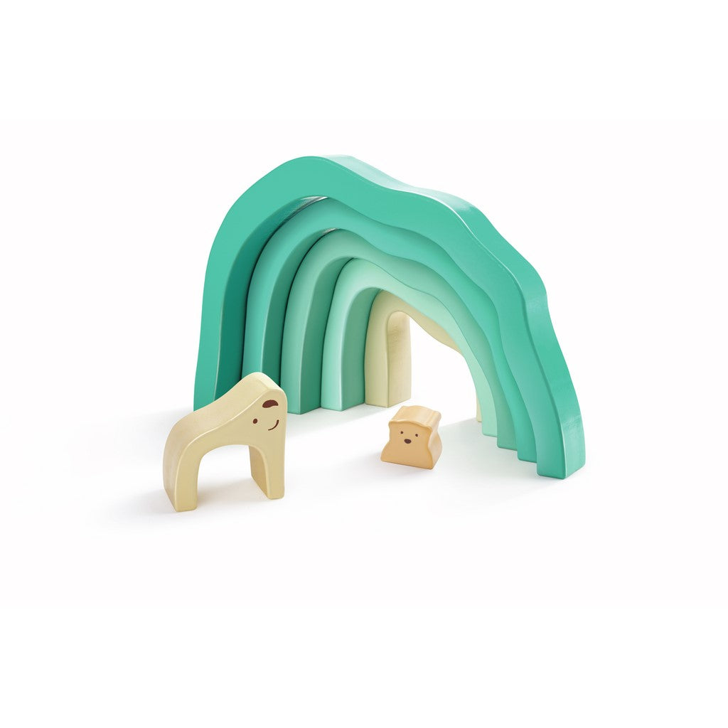 Hape Arctic Polar Bear Stacking Blocks
