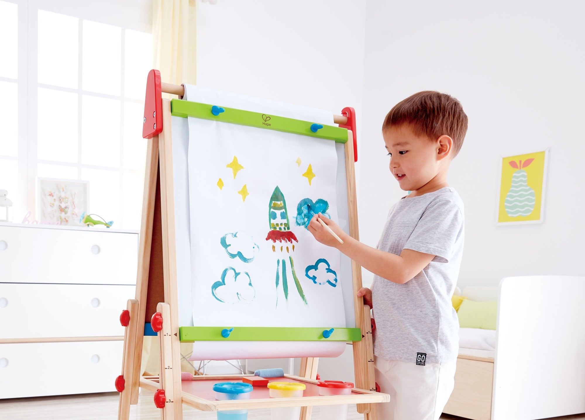 Hape Magnetic All-in-1 Easel