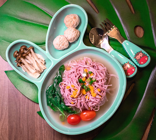 Deliciously Bib Organic Baby Noodles, 8 x 30g  - Superfood: Quinoa, Kale, Flax Seed & Chia Seed (Exp 04/27)