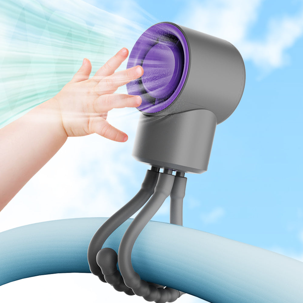 Biomom Breezy Portable Tripod Stroller Fan (3 Colors) - Pupsik Singapore