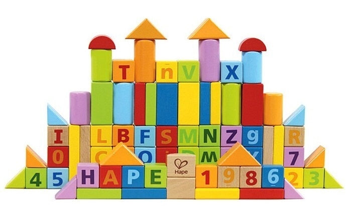 Hape Count and Spell Blocks (80pc)