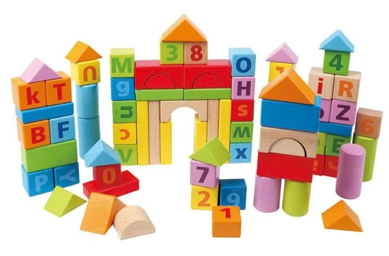 Hape Count and Spell Blocks (80pc)