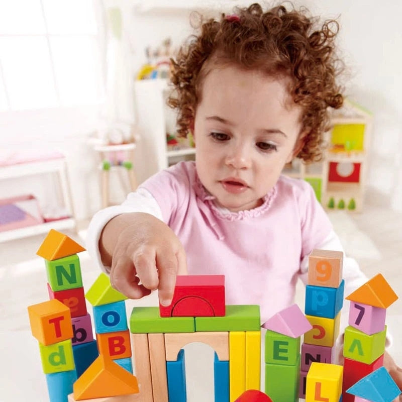 Hape Count and Spell Blocks (80pc)