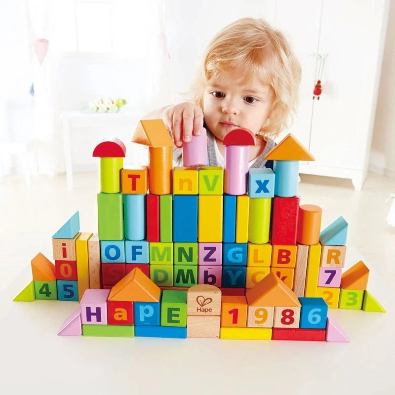 Hape Count and Spell Blocks (80pc)