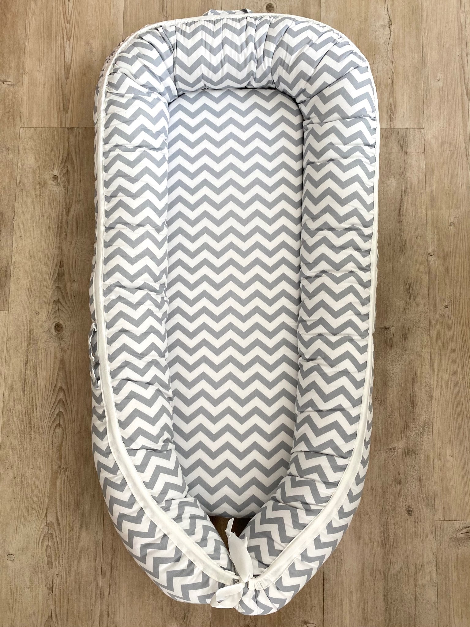 MPJ Organic Cotton Baby Nest Lounger (5 Designs) - Pupsik Singapore