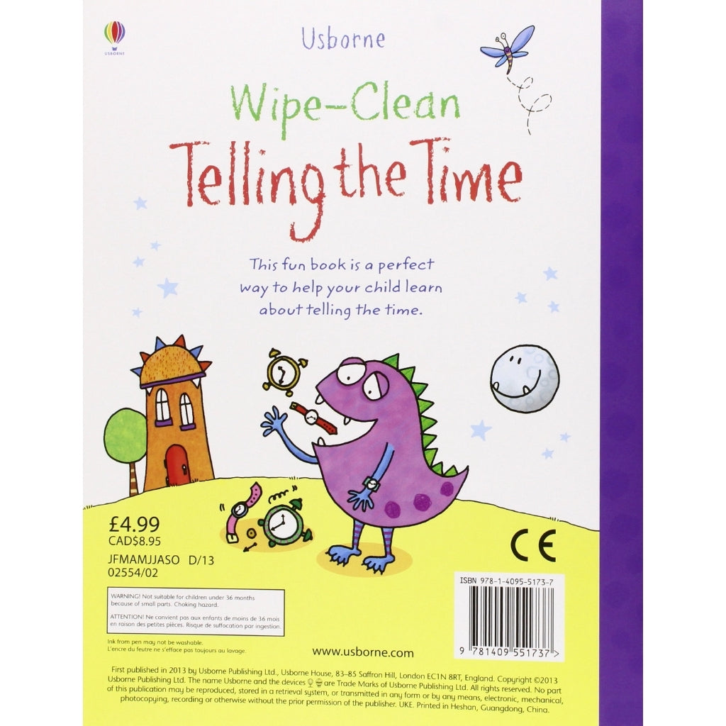 Usborne Wipe-Clean Book Series (16 Titles) - Pupsik Singapore