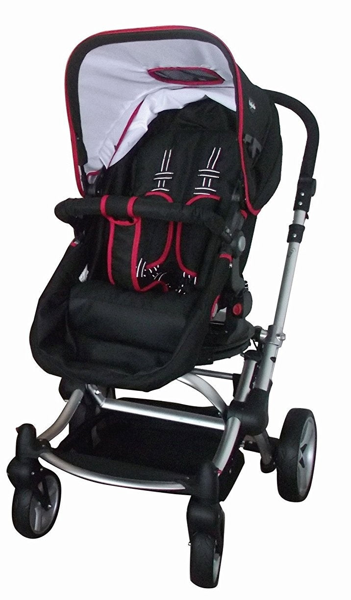 Englacha 3-in-1 Easy Stroller - Black