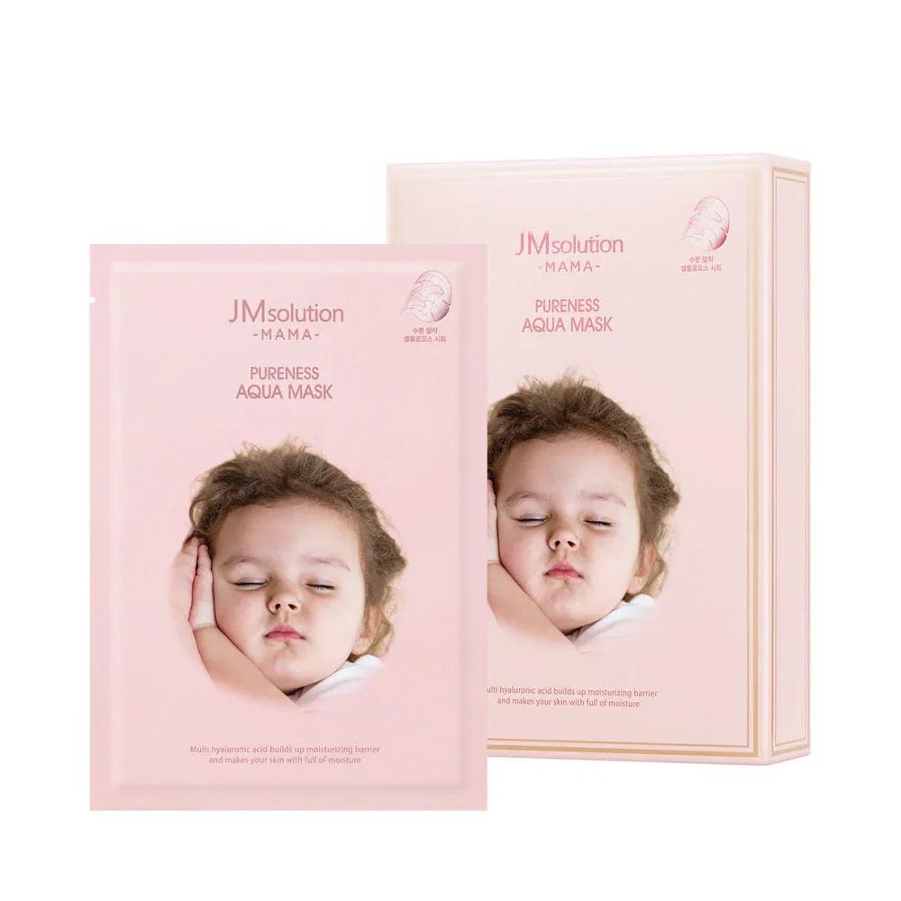 JMsolution Mama Pureness Aqua Mask, 10pcs (Exp 04/27) | Pupsik