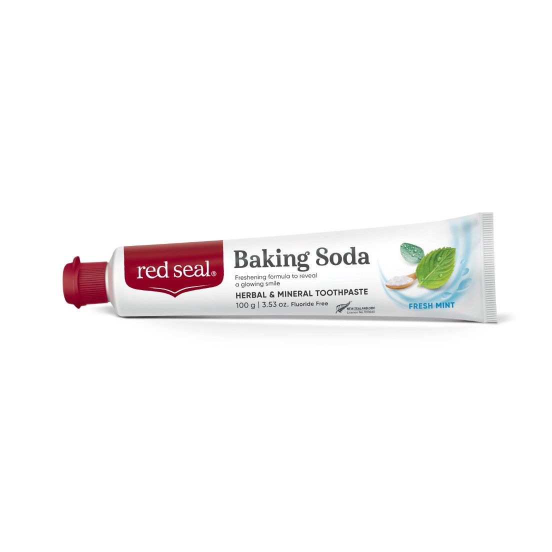 Red Seal Baking Soda Fresh Mint Natural Toothpaste, 100g (Exp 12/27)